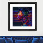 Abstract Jordan by Alessandro Pautasso on GIANT ART - fuchsia digital painting