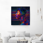 Abstract Jordan by Alessandro Pautasso on GIANT ART - fuchsia digital painting