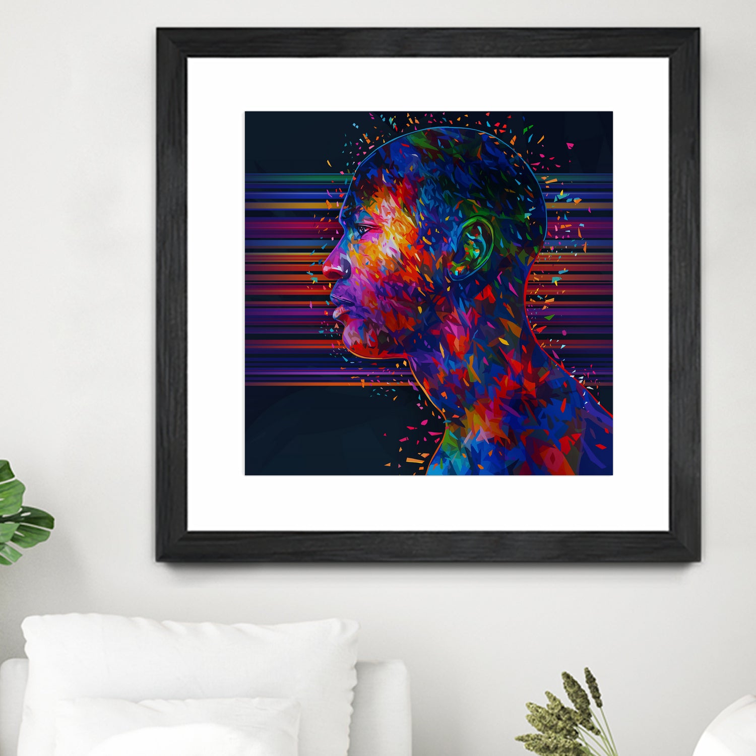 Abstract Jordan by Alessandro Pautasso on GIANT ART - fuchsia digital painting