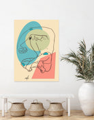 Solitaire - New age by Andrea Snuggs on GIANT ART - yellow character design