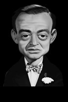 Peter Lorre by Rob Snow on GIANT ART - black digital painting