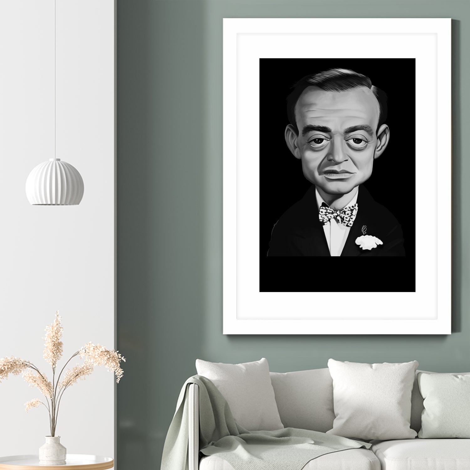 Peter Lorre by Rob Snow on GIANT ART - black digital painting