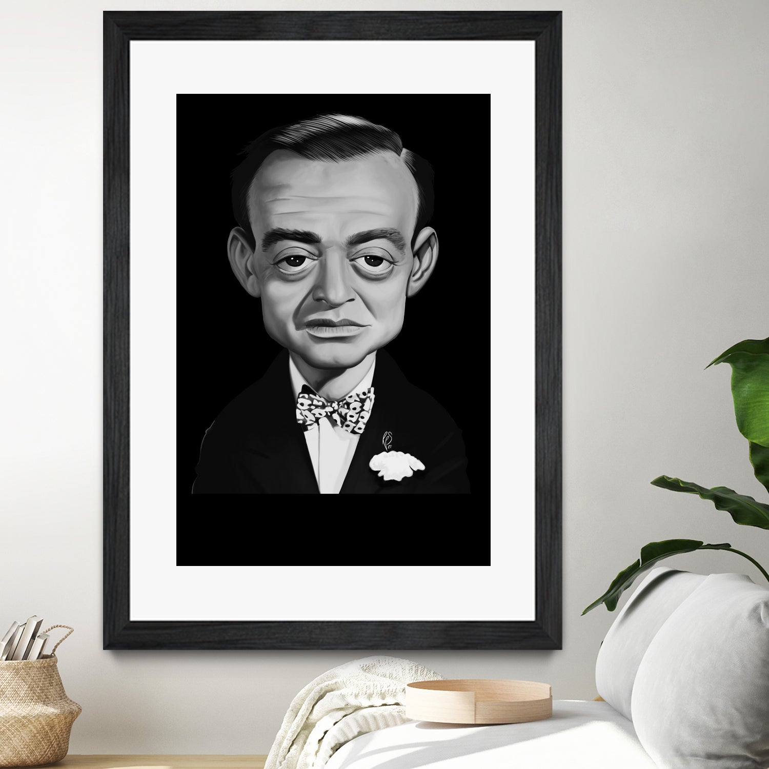 Peter Lorre by Rob Snow on GIANT ART - black digital painting