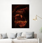 KING KONG - KING OF THE MONSTERS by Ibal Hirata on GIANT ART - white digital painting