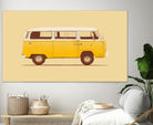 Yellow Van by Florent Bodart on GIANT ART - yellow digital painting