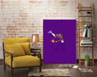 Frequent Fliers / LeBron by Jason Ratliff on GIANT ART - fuchsia digital painting