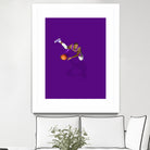 Frequent Fliers / LeBron by Jason Ratliff on GIANT ART - fuchsia digital painting