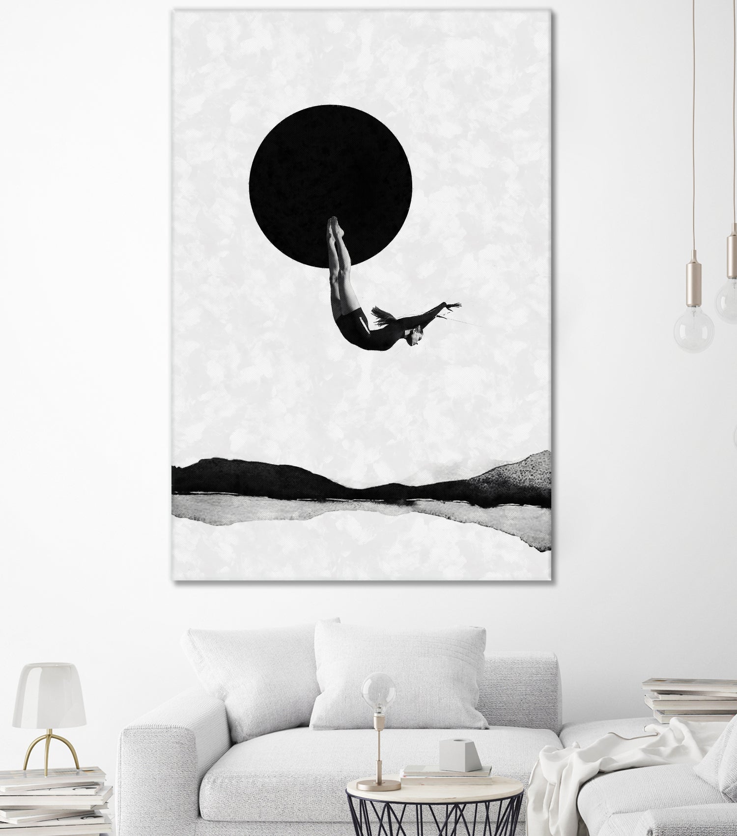 Taking the leap by Menelaos Trompoukis on GIANT ART - gray digital drawing