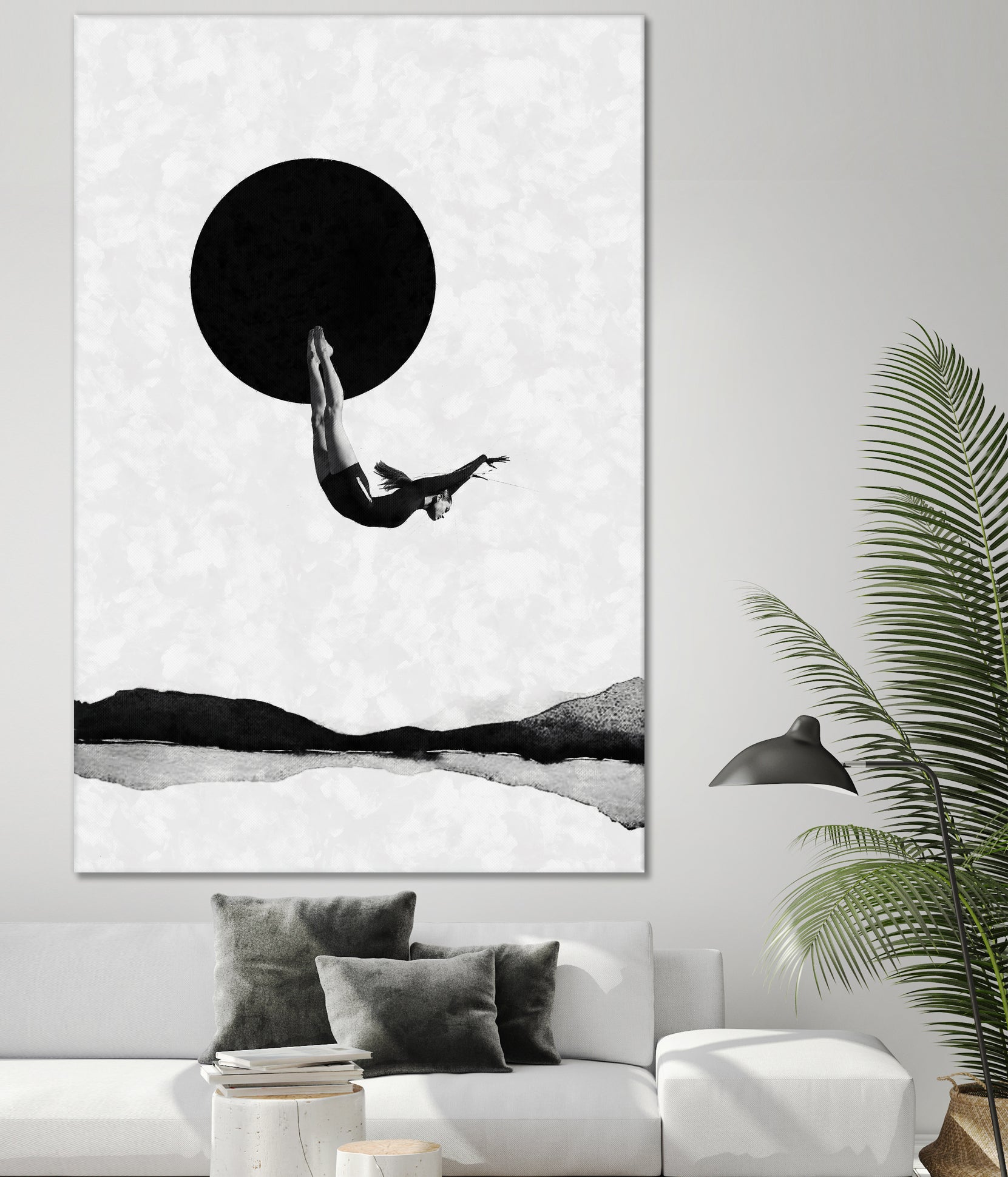 Taking the leap by Menelaos Trompoukis on GIANT ART - gray digital drawing