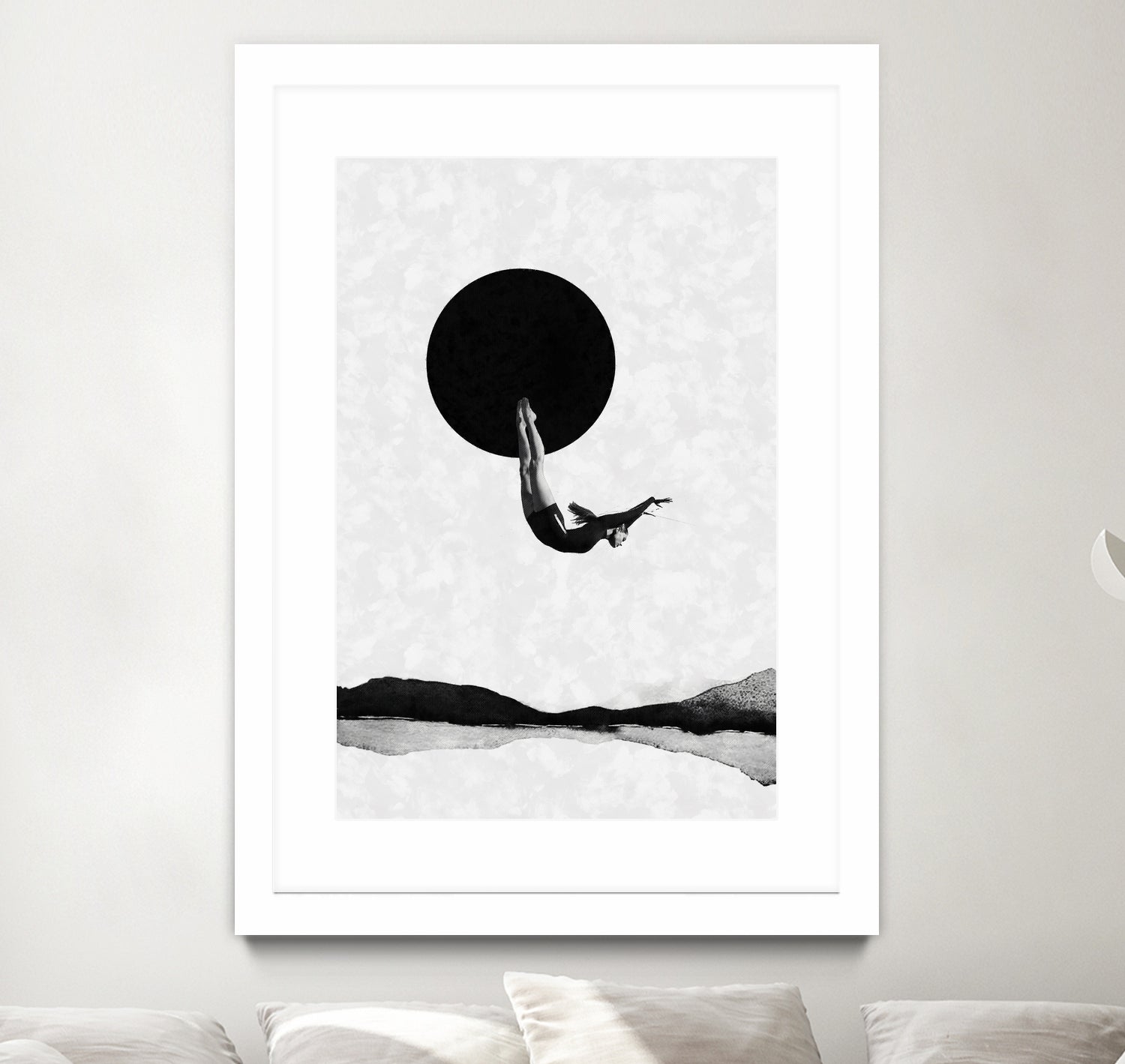 Taking the leap by Menelaos Trompoukis on GIANT ART - gray digital drawing