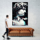 Abstract fractions of David by Menelaos Trompoukis on GIANT ART - black digital painting