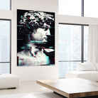 Abstract fractions of David by Menelaos Trompoukis on GIANT ART - black digital painting