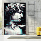 Abstract fractions of David by Menelaos Trompoukis on GIANT ART - black digital painting