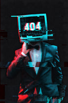 404 by Menelaos Trompoukis on GIANT ART - black digital painting