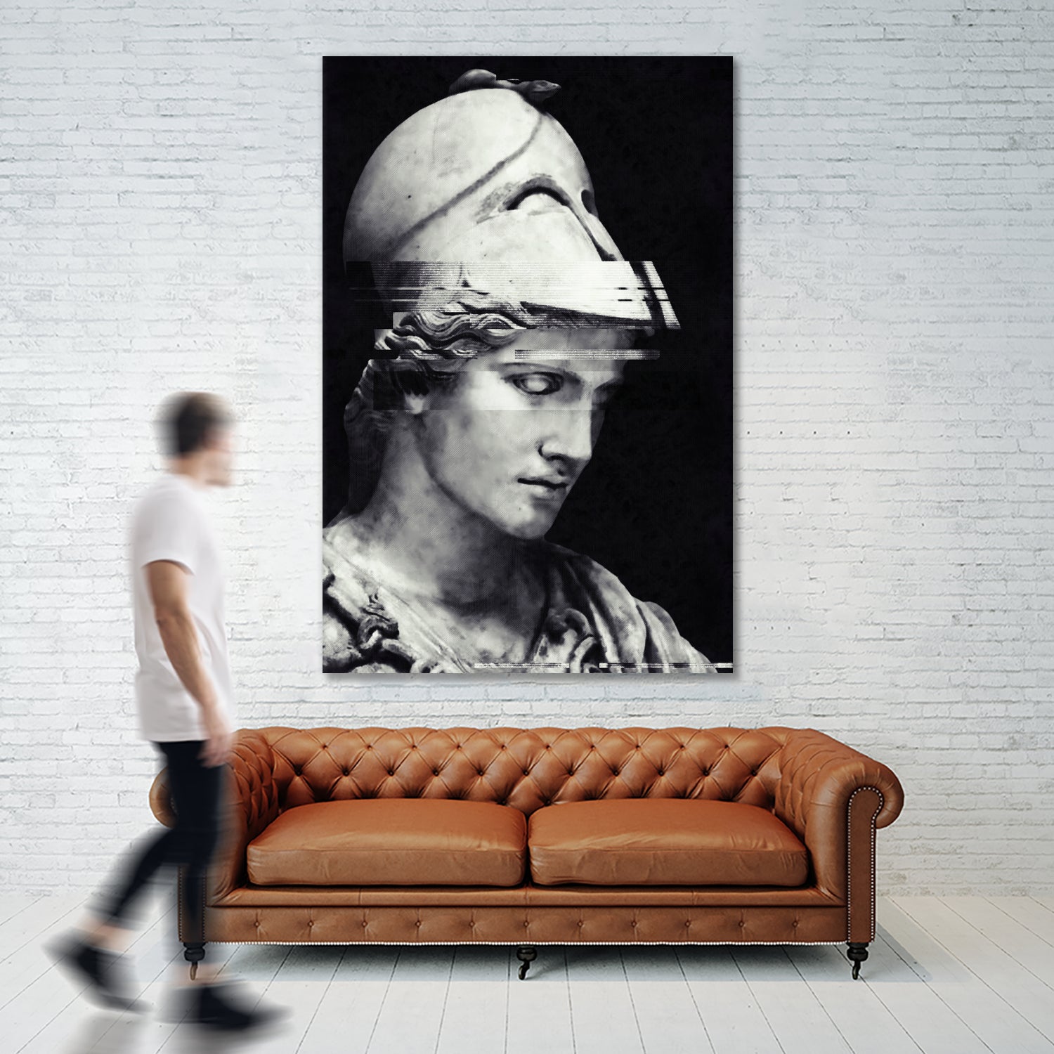 Pallas Athena by Menelaos Trompoukis on GIANT ART - black digital painting