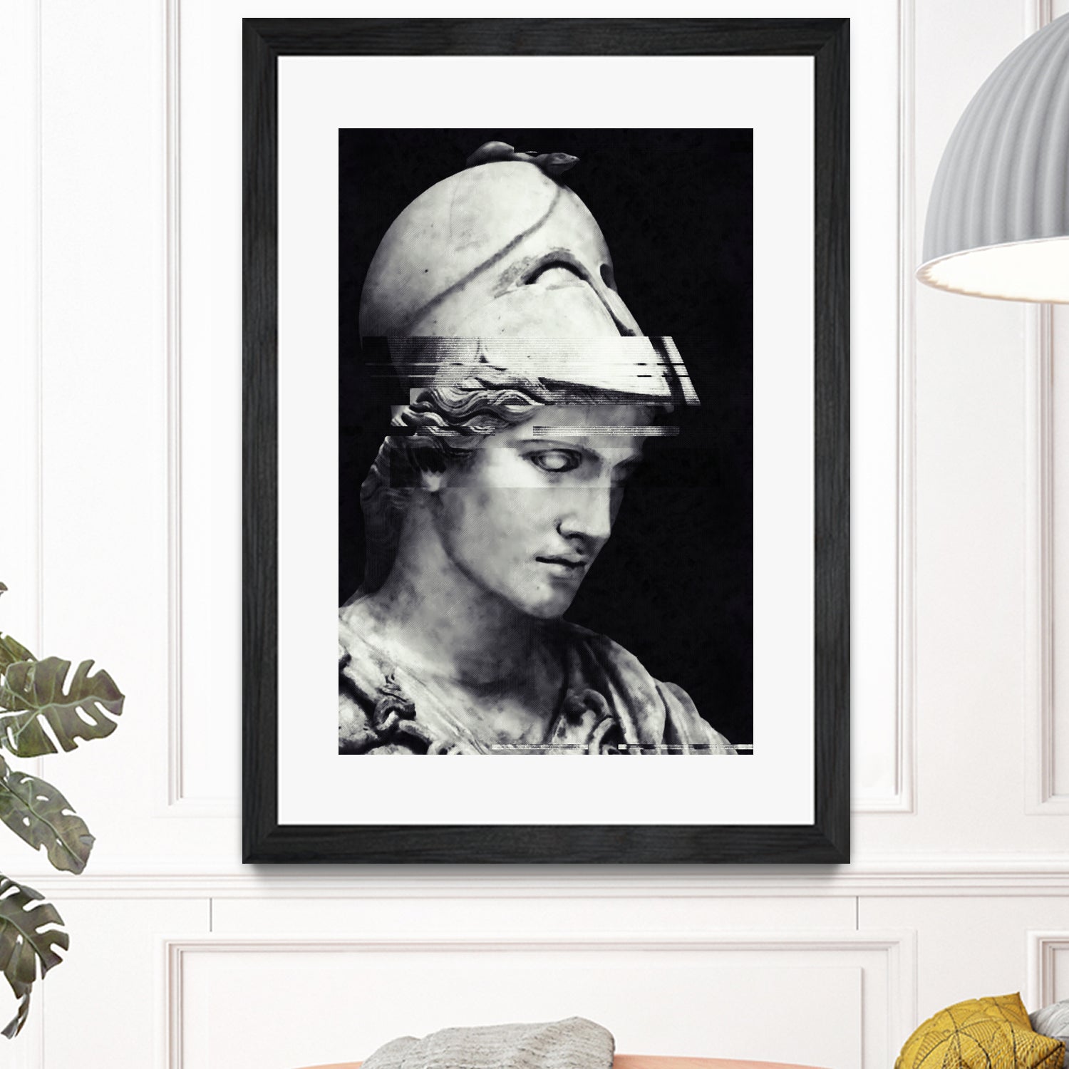 Pallas Athena by Menelaos Trompoukis on GIANT ART - black digital painting