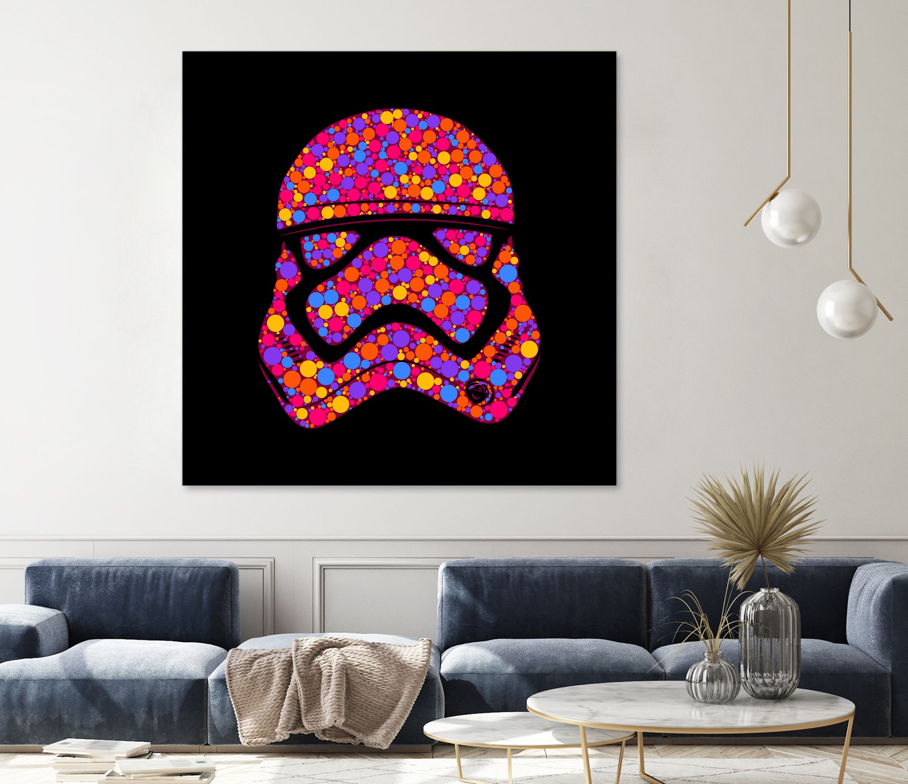 Stormtrooper | Star Wars | Pop Art by William Cuccio on GIANT ART - pink digital painting