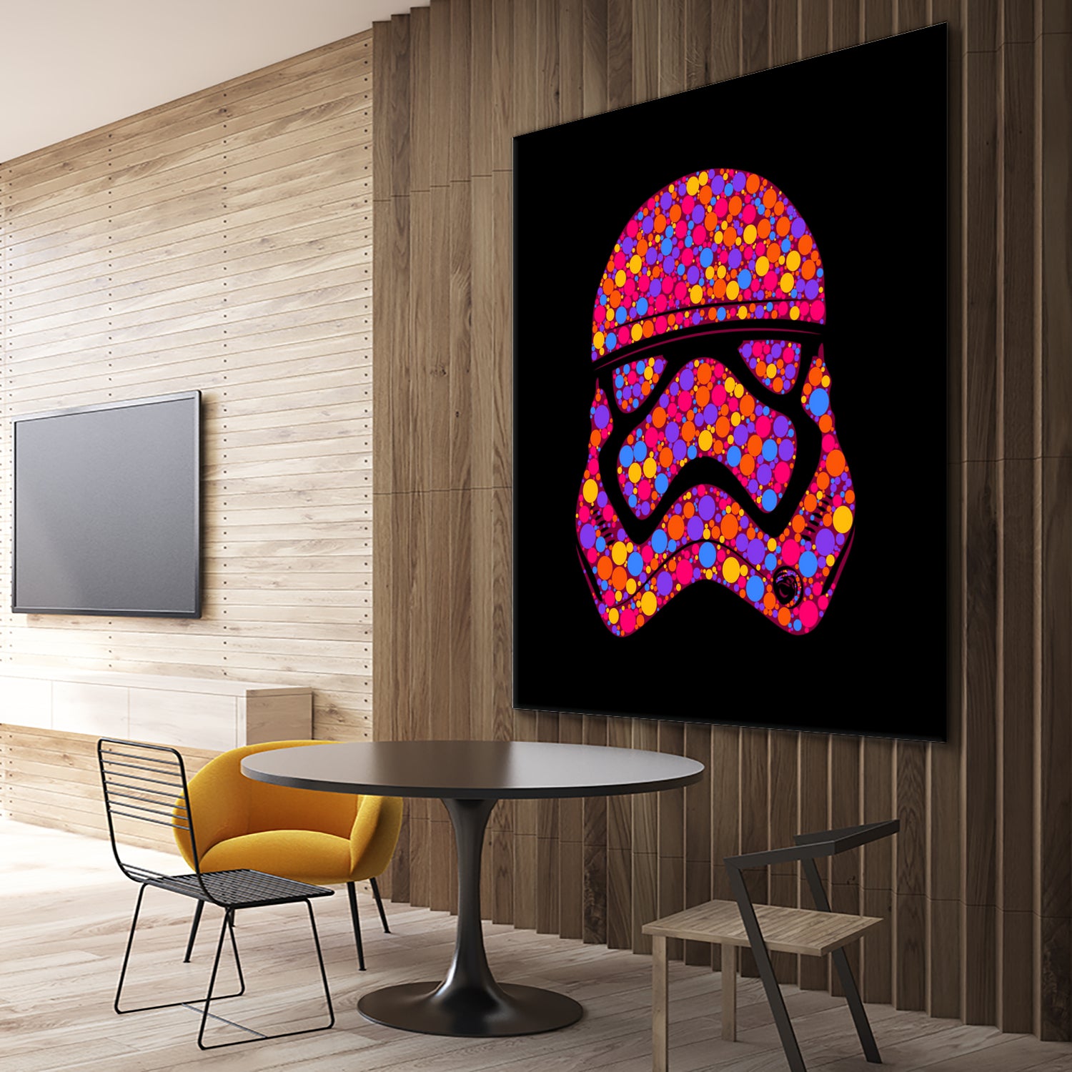 Stormtrooper | Star Wars | Pop Art by William Cuccio on GIANT ART - pink digital painting