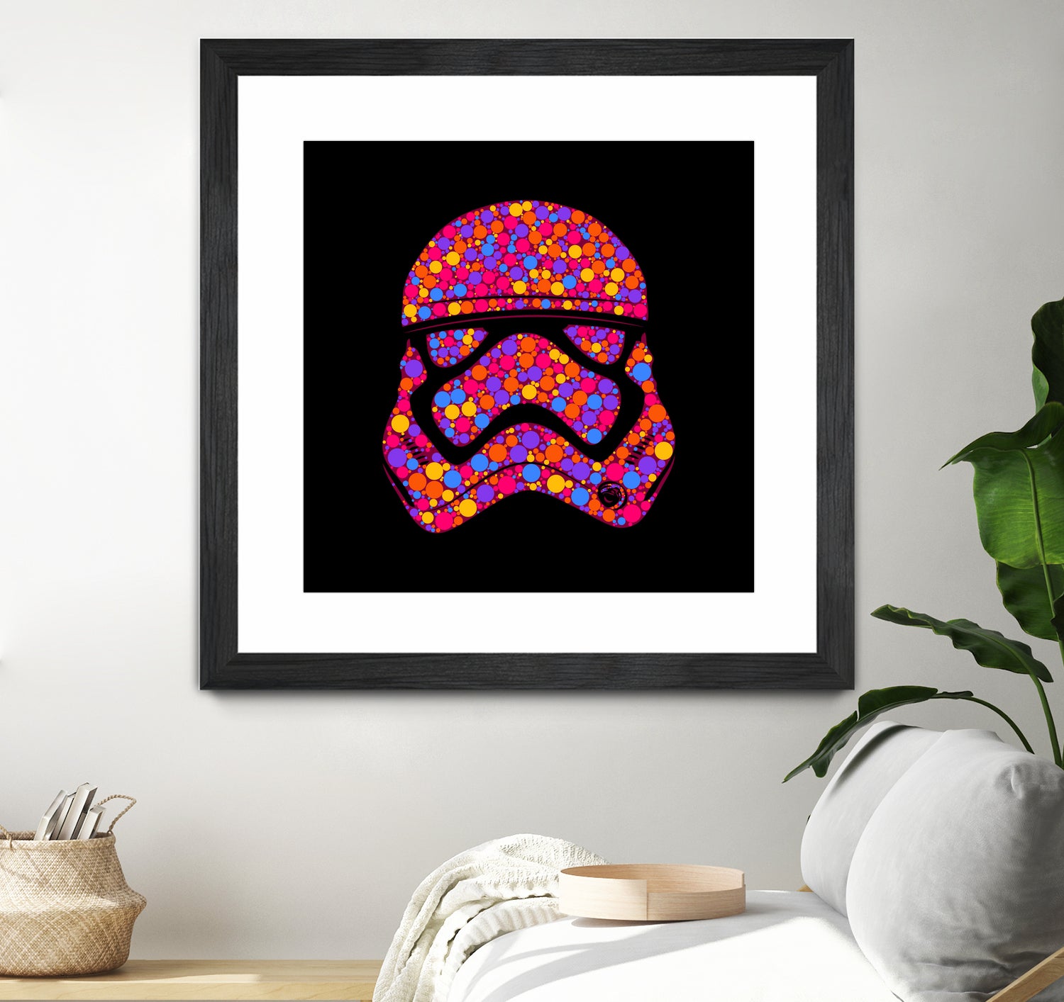 Stormtrooper | Star Wars | Pop Art by William Cuccio on GIANT ART - pink digital painting