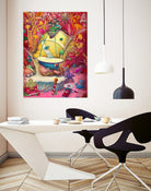 the Sergeant by Roberto Grassilli on GIANT ART - red mixed media