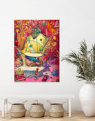 the Sergeant by Roberto Grassilli on GIANT ART - red mixed media