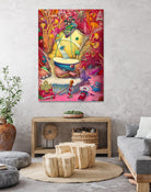 the Sergeant by Roberto Grassilli on GIANT ART - red mixed media