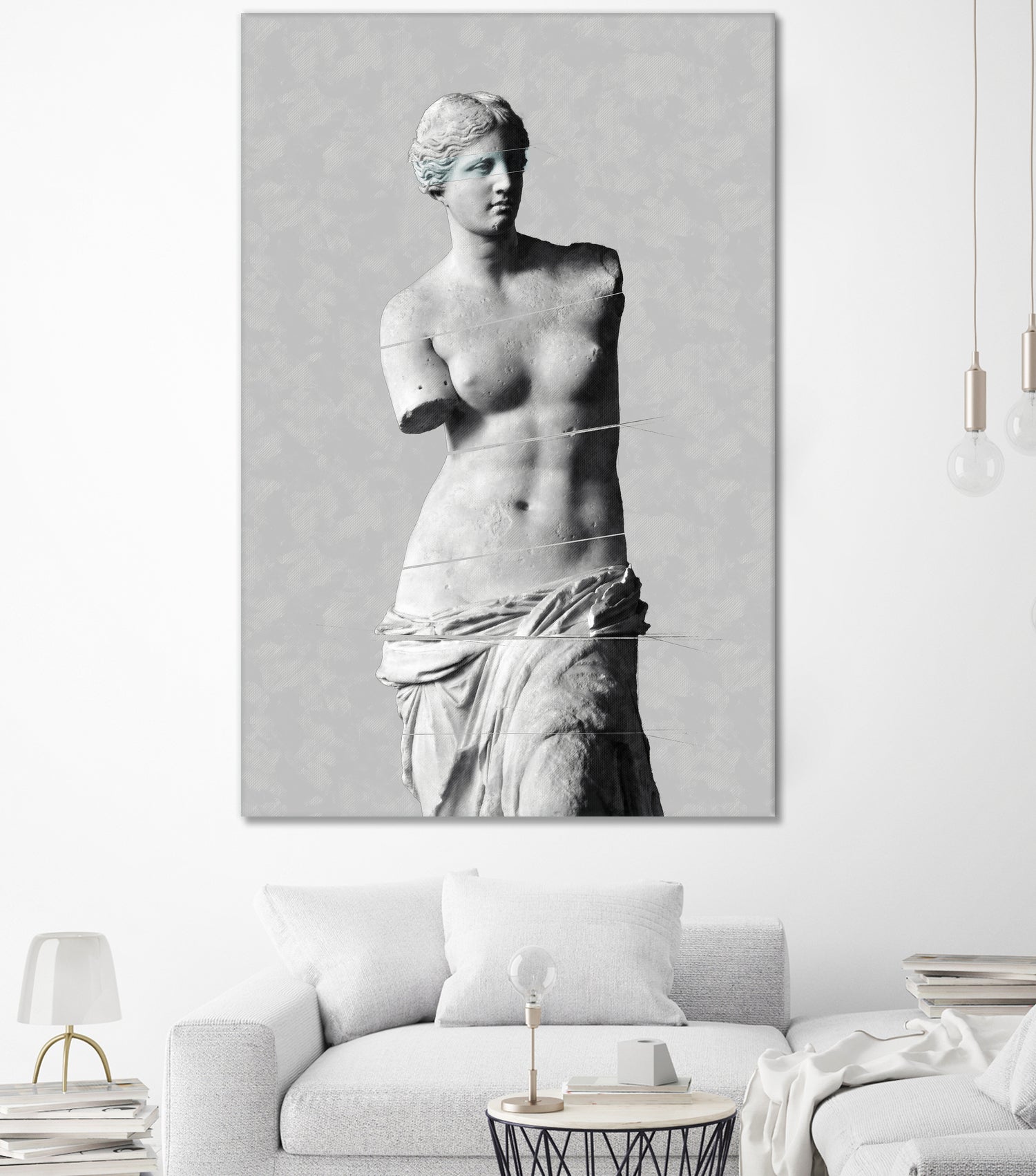 Venus de Milo by Menelaos Trompoukis on GIANT ART - gray digital drawing