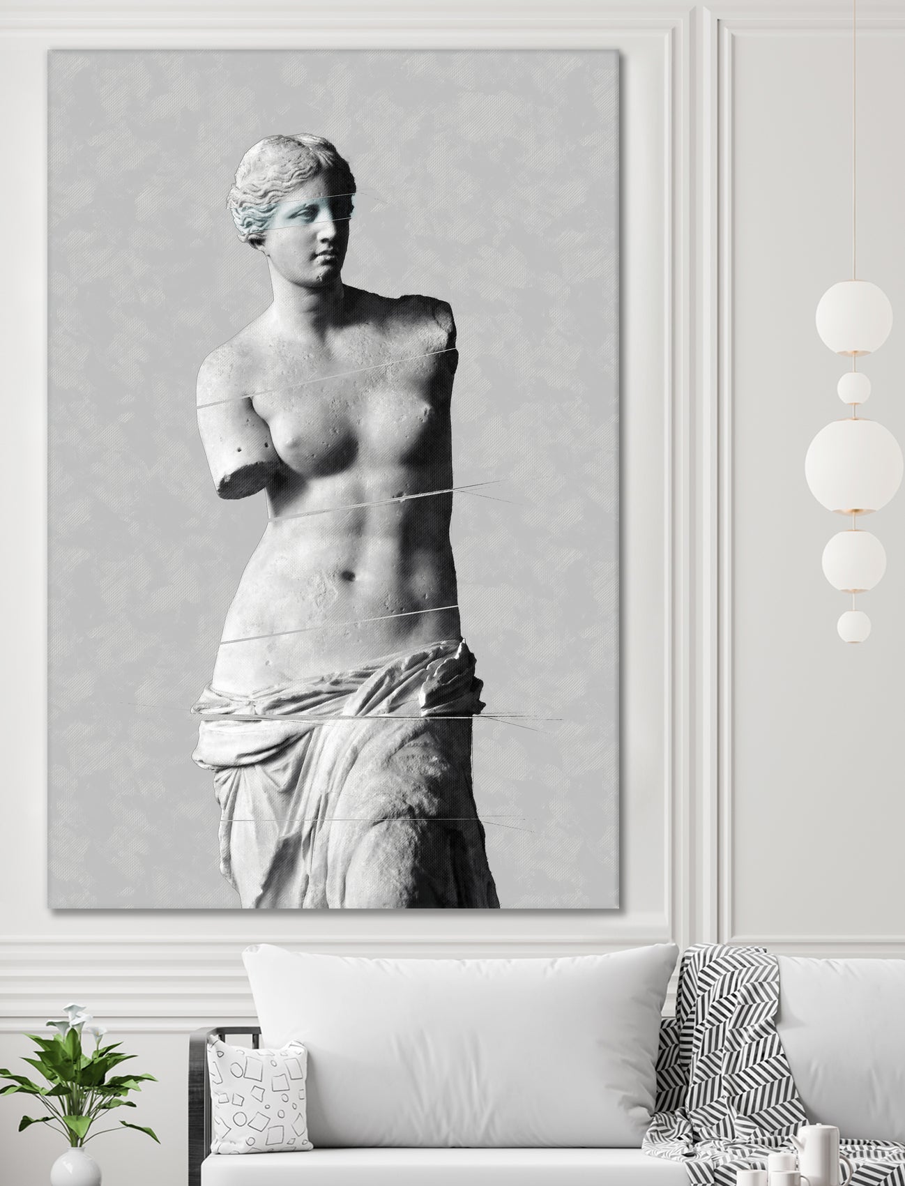 Venus de Milo by Menelaos Trompoukis on GIANT ART - gray digital drawing