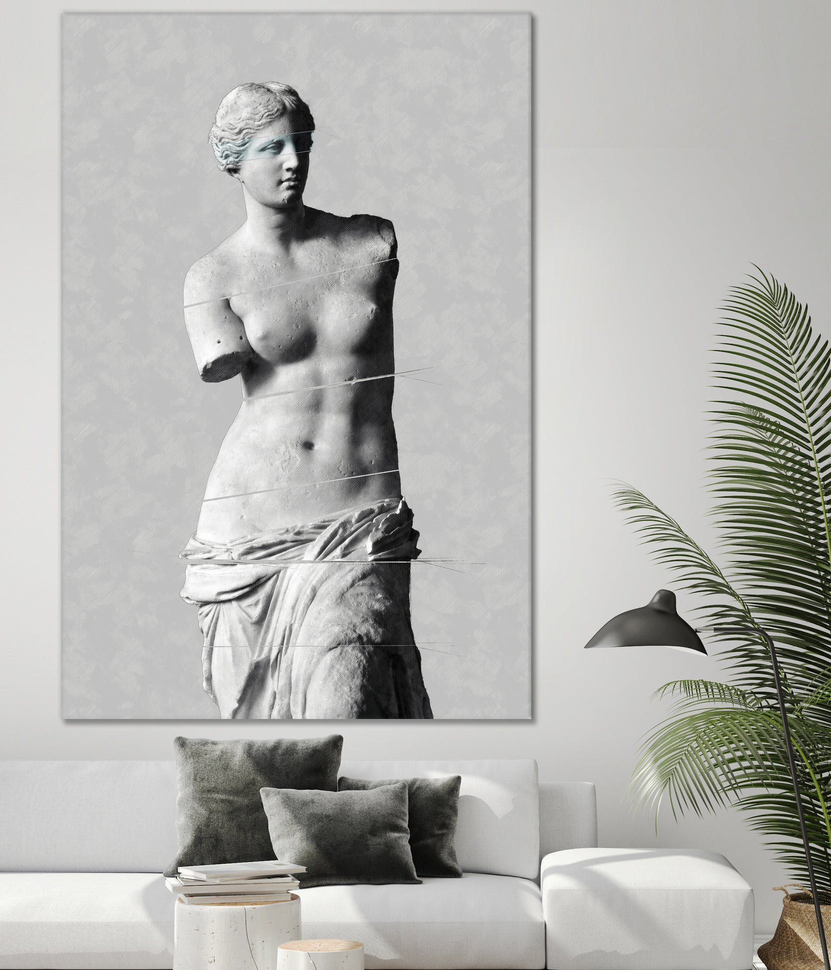 Venus de Milo by Menelaos Trompoukis on GIANT ART - gray digital drawing