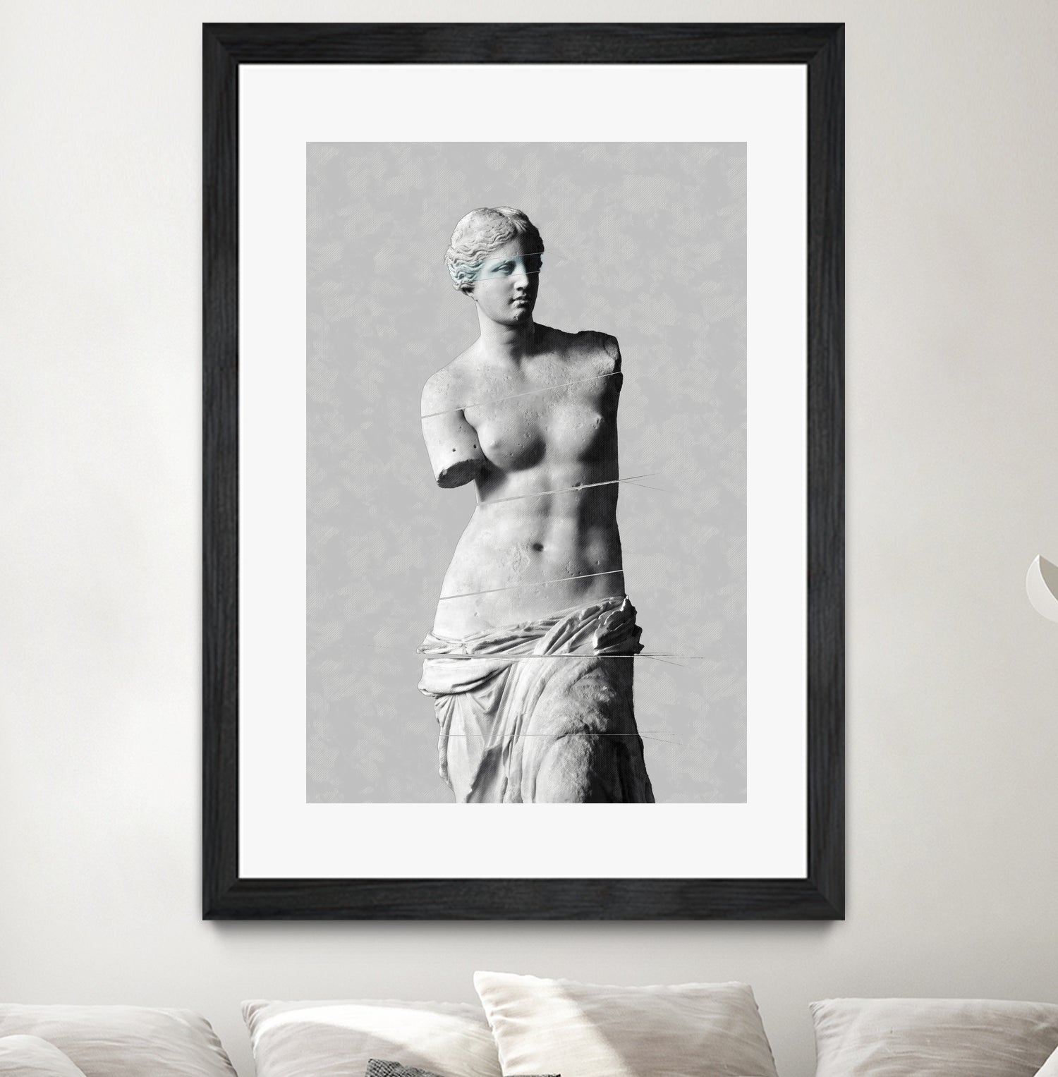 Venus de Milo by Menelaos Trompoukis on GIANT ART - gray digital drawing