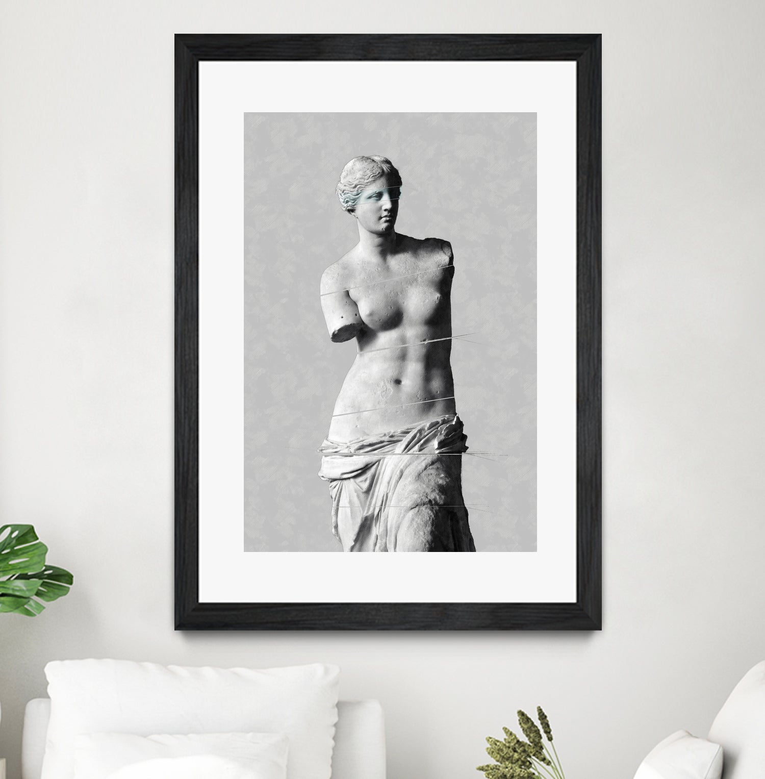 Venus de Milo by Menelaos Trompoukis on GIANT ART - gray digital drawing