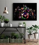 avengers pop art wpap by Ahmad Nusyirwan on GIANT ART - black digital drawing