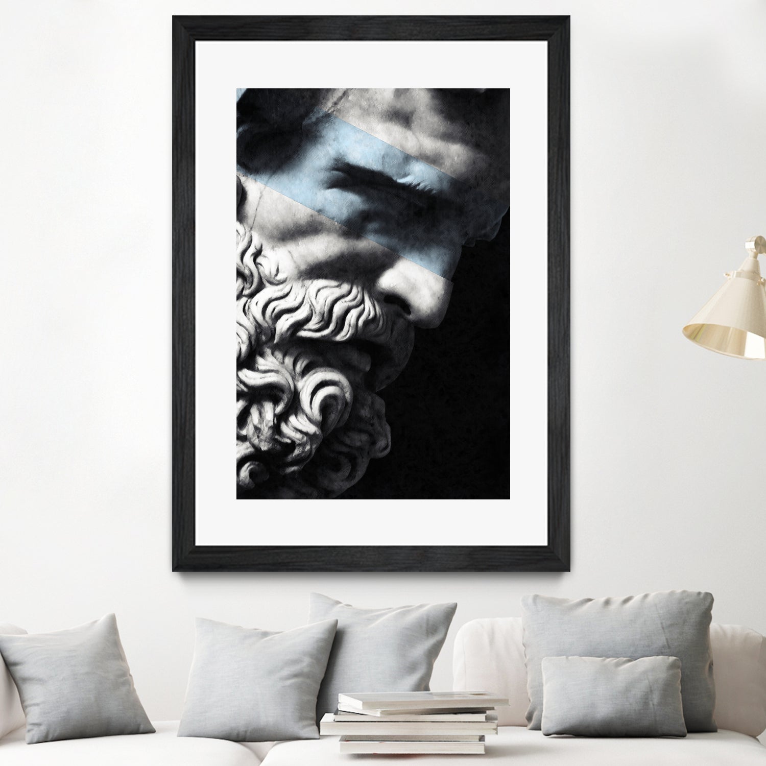 God of the sky by Menelaos Trompoukis on GIANT ART - black digital painting