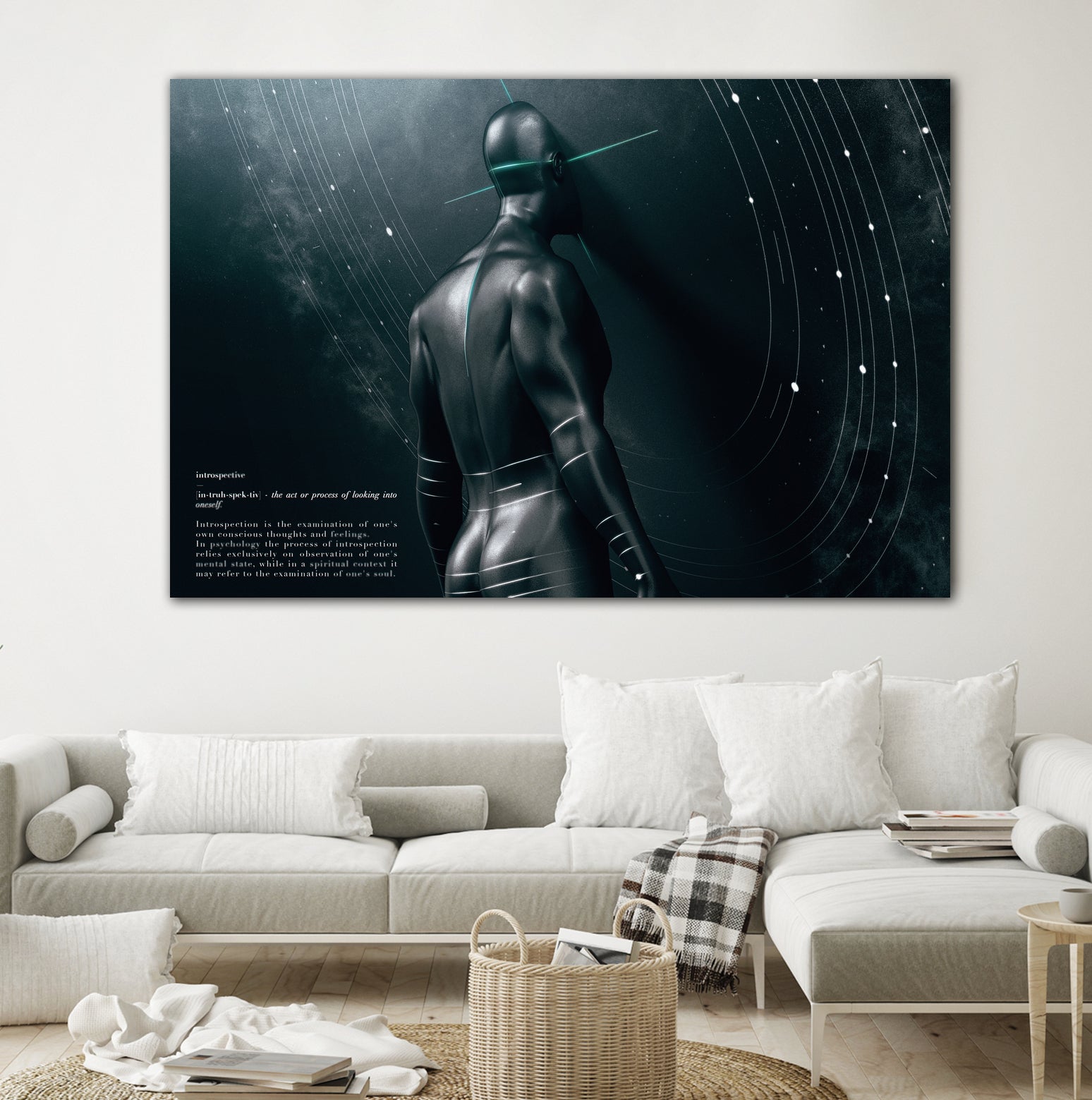 Space Man by Giulio Petrone on GIANT ART - black 3d art