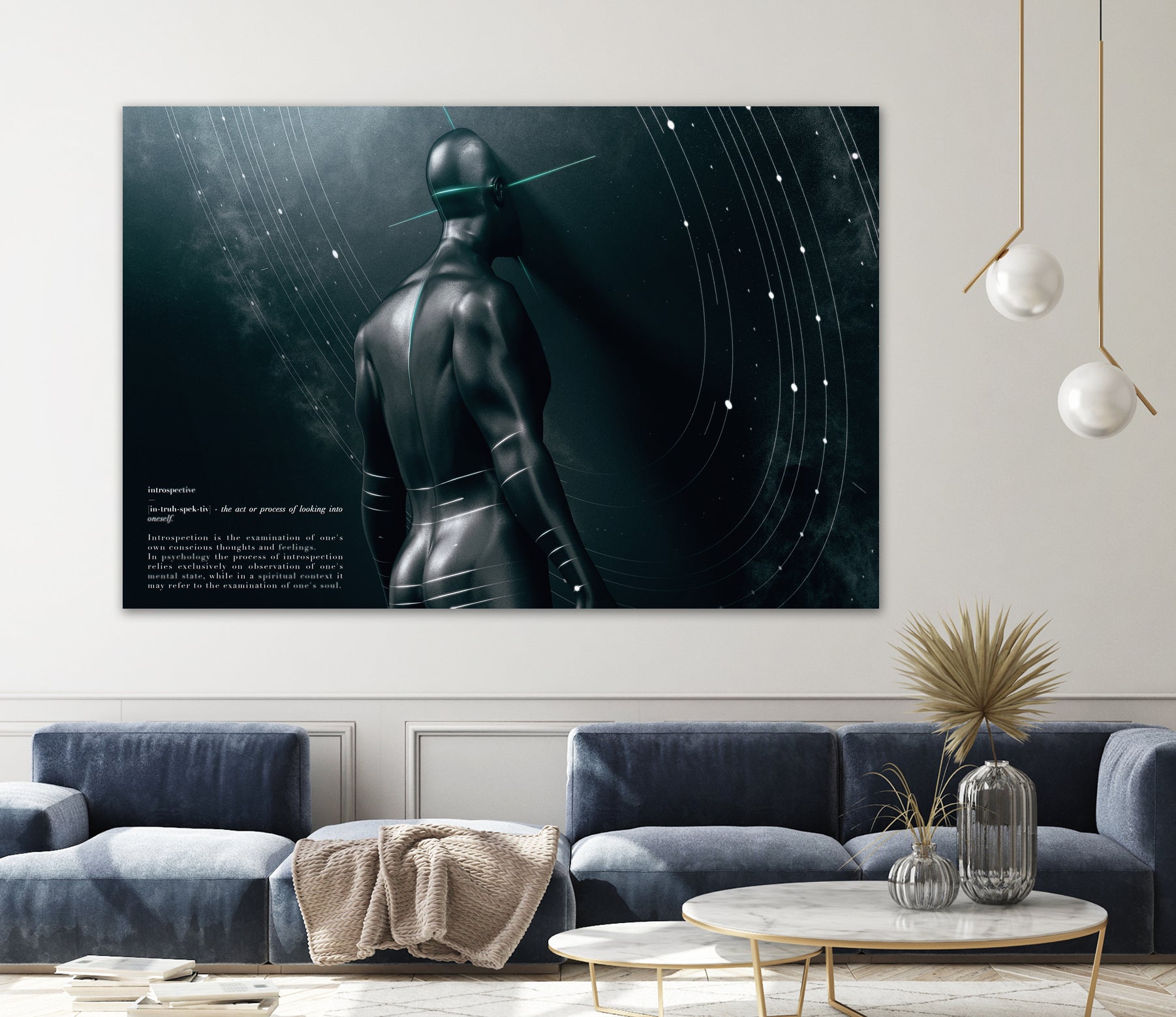 Space Man by Giulio Petrone on GIANT ART - black 3d art