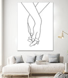 Couple by Faruk Soyarat on GIANT ART - white digital painting