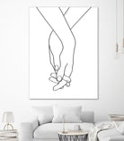 Couple by Faruk Soyarat on GIANT ART - white digital painting