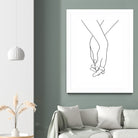 Couple by Faruk Soyarat on GIANT ART - white digital painting