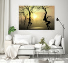 Dancing Trees by Igor Zenin on GIANT ART - black photo manipulation