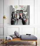 Pocket by eugenia retana on GIANT ART - gray mixed media