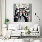 Pocket by eugenia retana on GIANT ART - gray mixed media