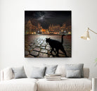 Strasburg's Night by Igor Zenin on GIANT ART - black digital painting