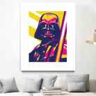 Darth Vader by Art Style on GIANT ART - orange vector illustration