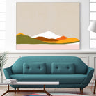 Minimal Landscape 1. Spring by Dominique Van Roey on GIANT ART - white digital drawing