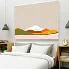 Minimal Landscape 1. Spring by Dominique Van Roey on GIANT ART - white digital drawing