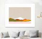 Minimal Landscape 1. Spring by Dominique Van Roey on GIANT ART - white digital drawing