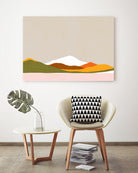 Minimal Landscape 1. Spring by Dominique Van Roey on GIANT ART - white digital drawing