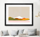 Minimal Landscape 1. Spring by Dominique Van Roey on GIANT ART - white digital drawing