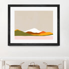 Minimal Landscape 1. Spring by Dominique Van Roey on GIANT ART - white digital drawing