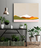 Minimal Landscape 1. Spring by Dominique Van Roey on GIANT ART - white digital drawing
